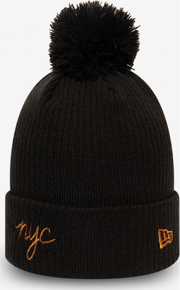 Čepice New Era Wmns NYC script bobble knit