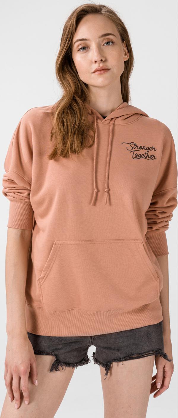 Mikina Converse Womens Verbiage Graphic Os Hoodie