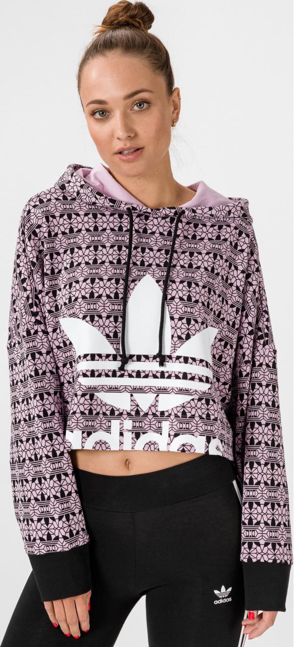 Trefoil Allover Crop top adidas Originals