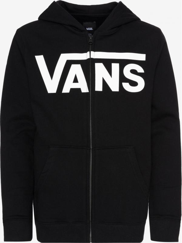 Mikina Vans By Classic Zip Black/White