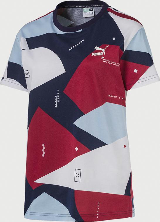 Tričko Puma Classics Logo Tee AOP