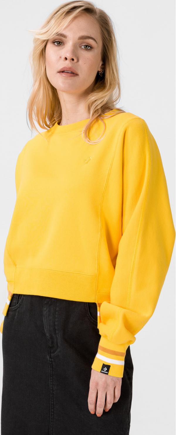 Mikina Converse Womens Asymmetrical Rib Crew