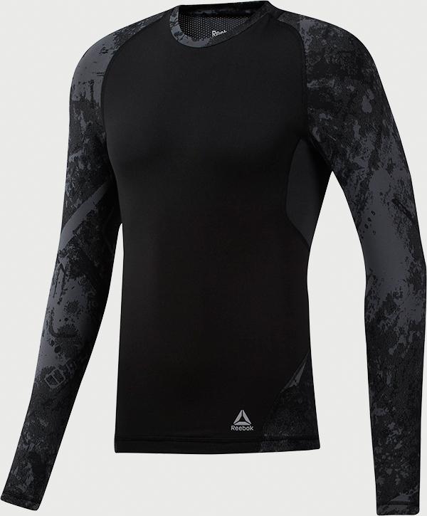 Tričko Reebok Cbt Jacquard Ls Rashguard