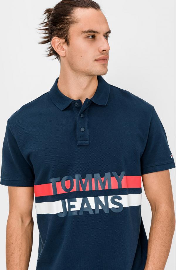 Block Stripe Polo triko Tommy Jeans