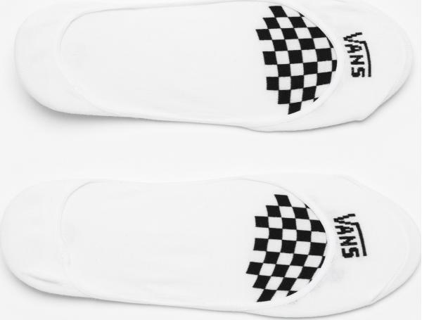 Ponožky Vans Wm Girly No Show 1-6 White/Black