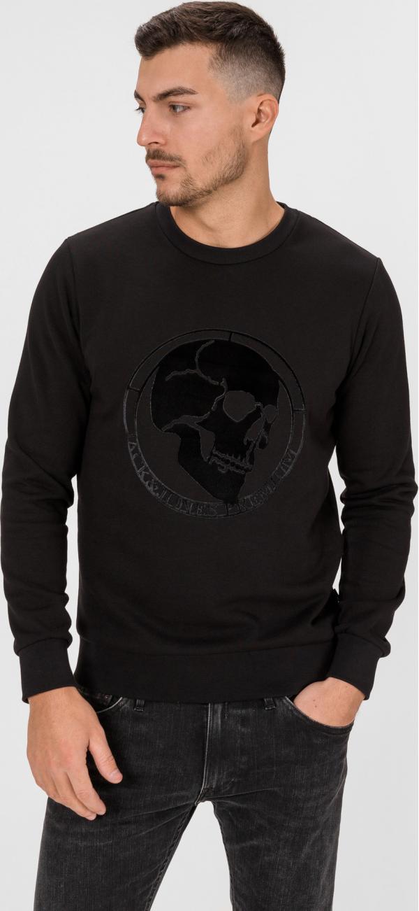 Black Skull Mikina Jack & Jones