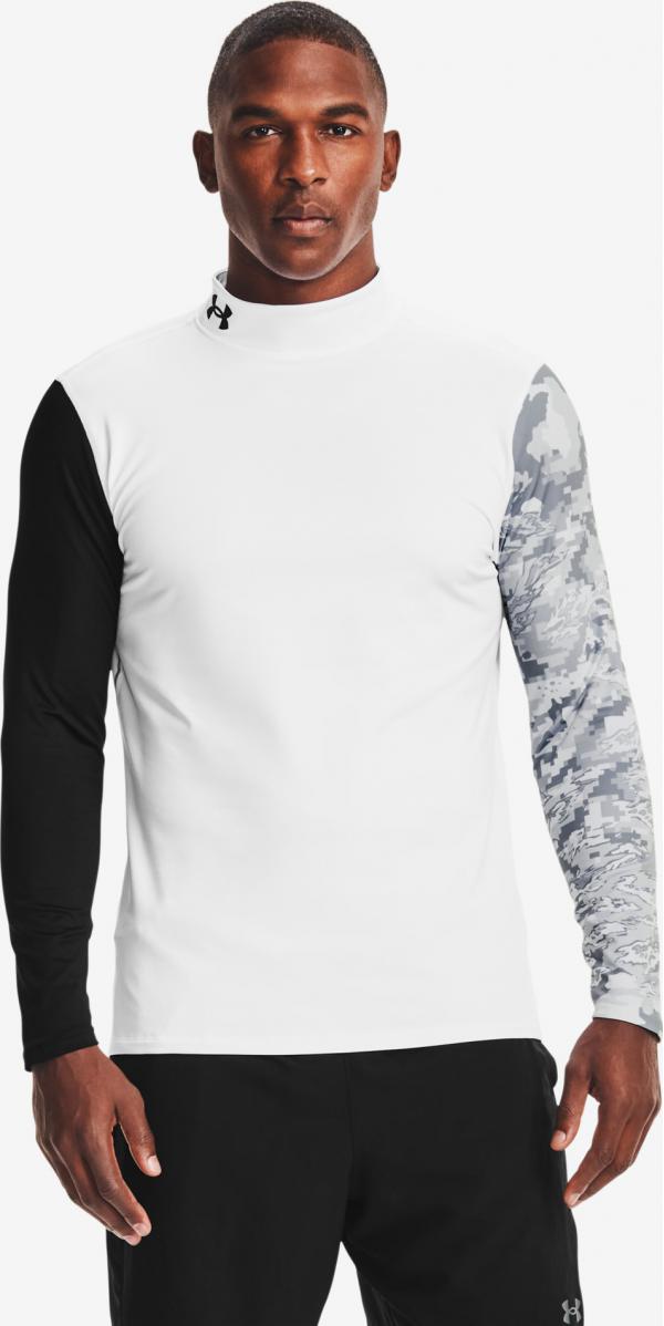 Armour ColdGear® Print Mock Triko Under Armour