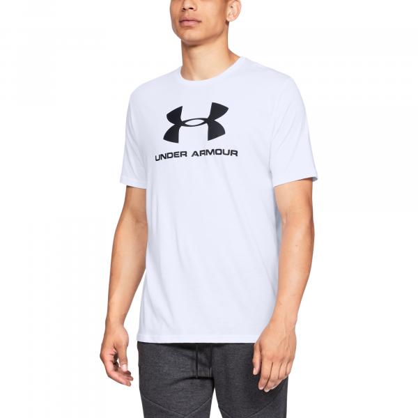 Under Armour Sportstyle Logo SS White