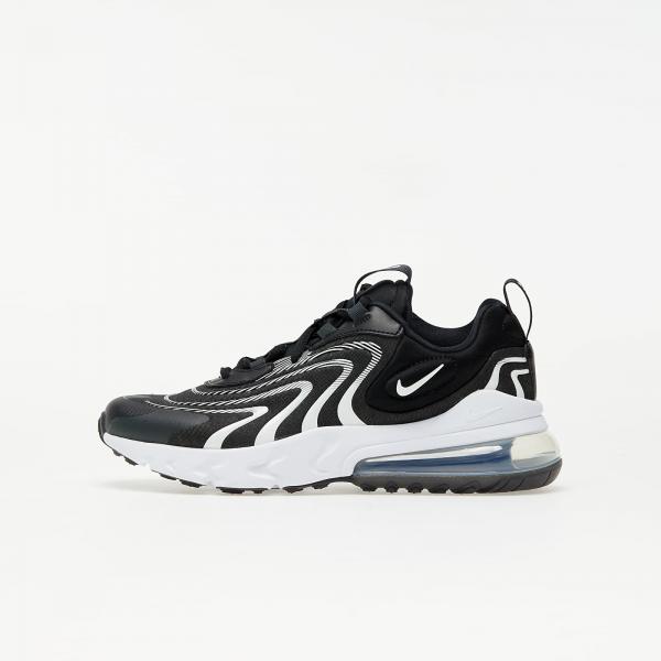 Nike Air Max 270 React ENG (GS) Black/ White-Dk Smoke Grey-Wolf Grey