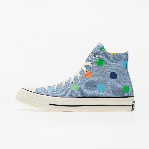 Converse x Golf Wang "Polka Dot" Chuck 70 Hi Blue/ Egret/ Black