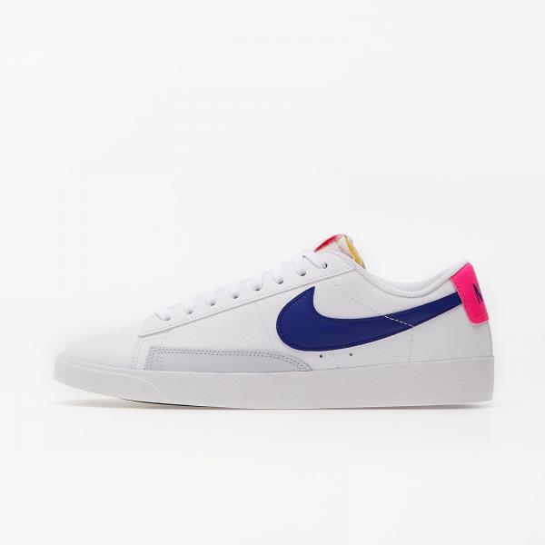 Nike Wmns Blazer Low White/ Concord-Hyper Pink-Pure Platinum