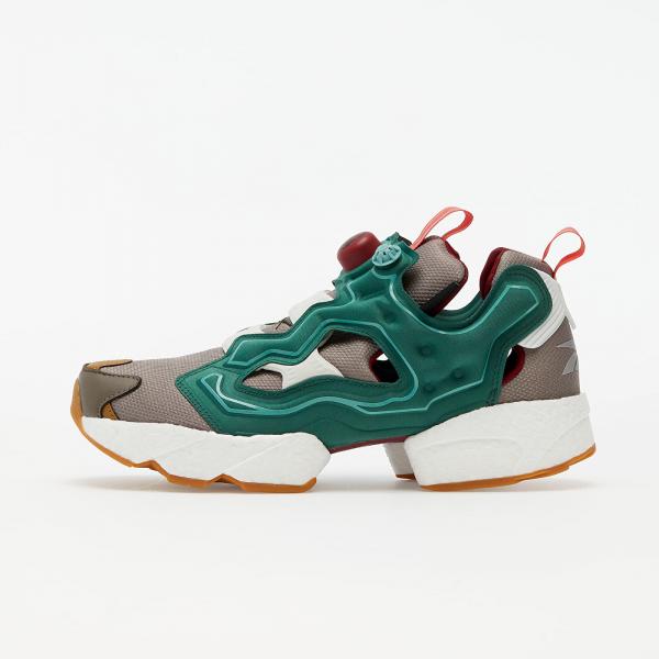 Reebok x BBC Ice Cream Instapump Fury Boost Pine Green/ Bou Grey/ Red