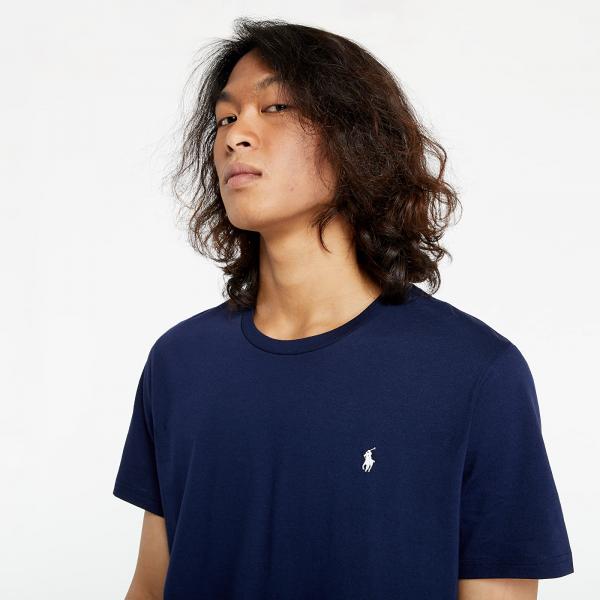 Ralph Lauren Short Sleeve Sleep Top Navy