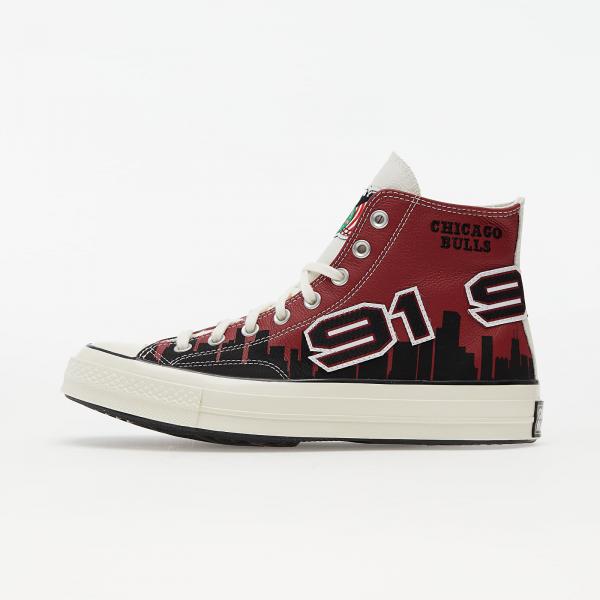 Converse x Chinatown Market x NBA Chuck 70 Garnet/ Black/ Egret