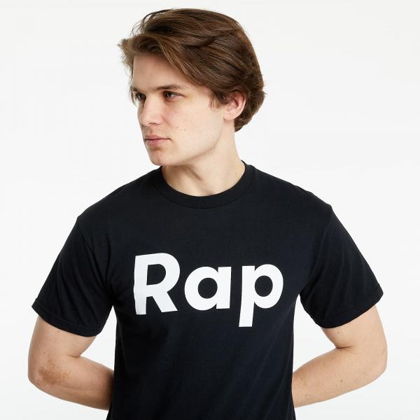 RAP Tee Black/ White