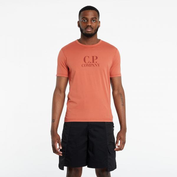 C.P. Company Makó Logo Tee Orange