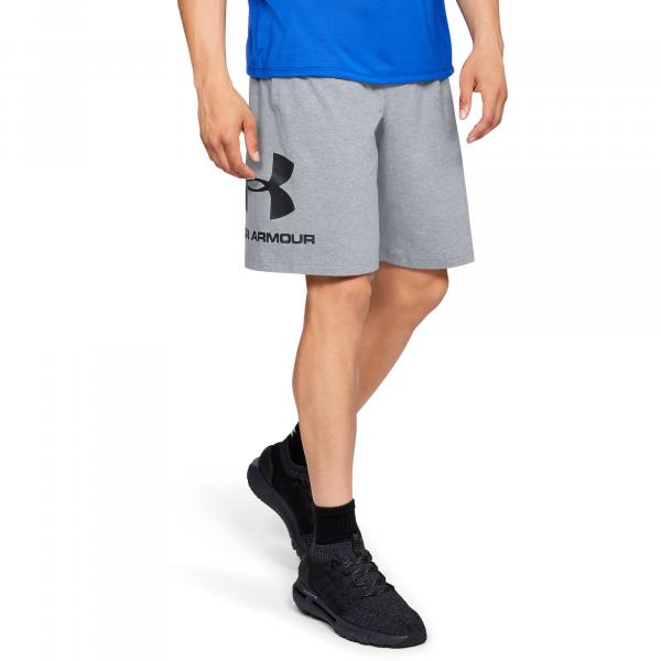Under Armour Sportstyle Cotton Shorts Gray