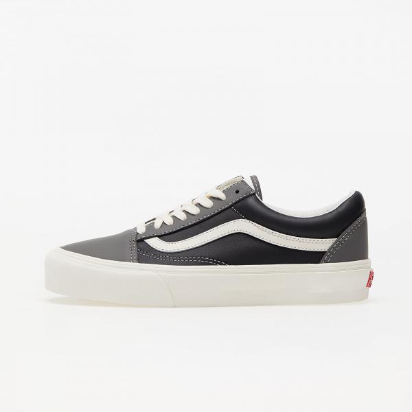 Vans Vault Old Skool LX (Leather) Charcoal/ Black