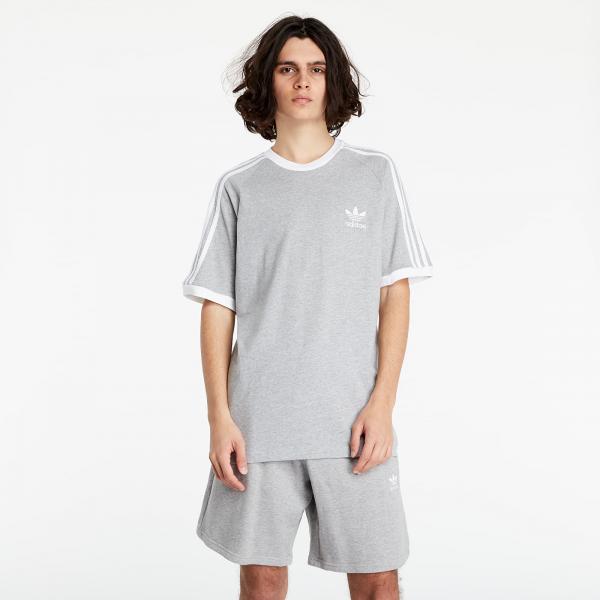 adidas Originals 3-Stripes Tee Medium Grey Heather