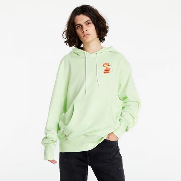 Nike Sportswear Pullover French Terry Hoodie Lt Liquid Lime
