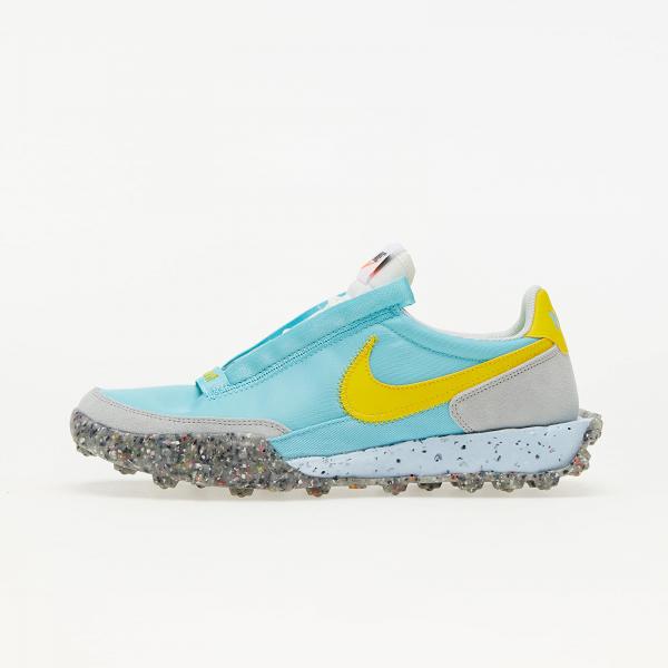 Nike W Waffle Racer Crater Bleached Aqua/ Speed Yellow-Sail