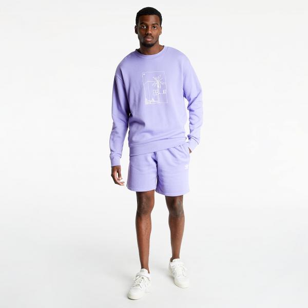 adidas Graphic Crewneck Light Purple