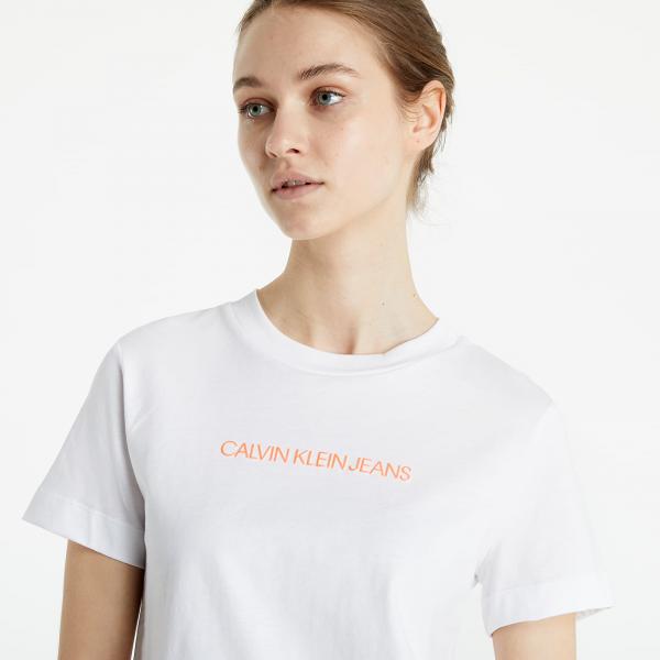 Calvin Klein Jeans Logo T-Shirt Bright White