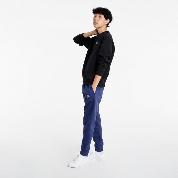 Nike Sportswear Club Fleece Crew Black/ White