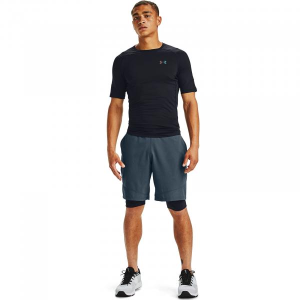 Under Armour Hg Rush 2.0 Comp SS Tee Black