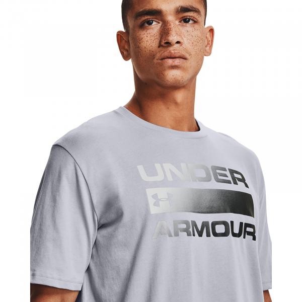 Under Armour Team Issue Wordmark SS Tee Gray