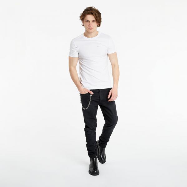 Calvin Klein Jeans 2 Pack Slim Organic Cotton T-Shirts Bright White
