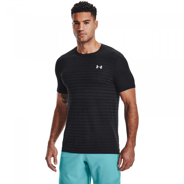 Under Armour Seamless Fade SS Tee Black