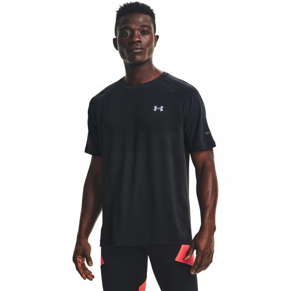 Under Armour Seamless Run SS Tee Gray