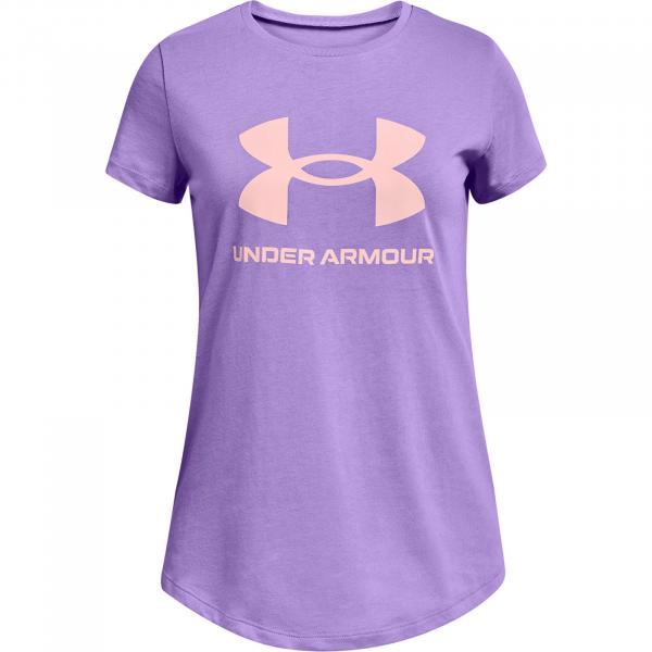 Under Armour Y Live Sportstyle Graphic SS Tee Purple