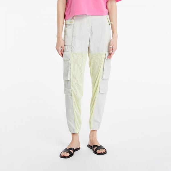 Kalhoty Jordan Heatwave Utility Pants Light Bone/ Life Lime/ Black S