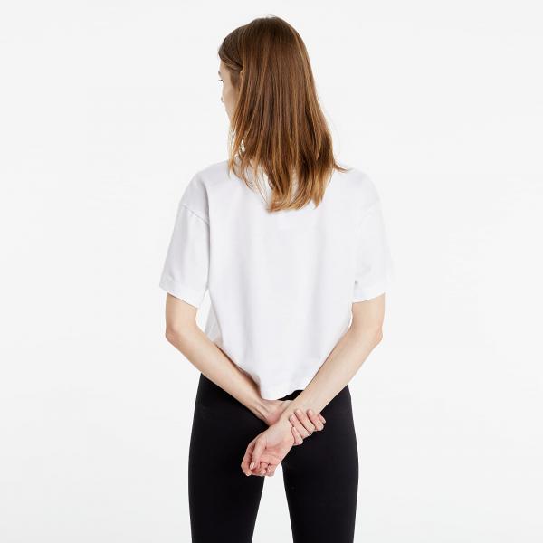 Champion Rochester Champion Logo Crop Top White