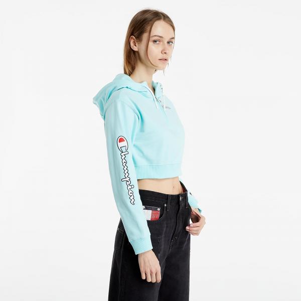 Champion Rochester Champion Logo Hoodie Sweatshirt Blue
