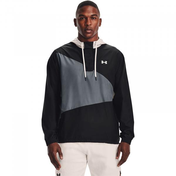 Under Armour Woven Crest Anorak Black