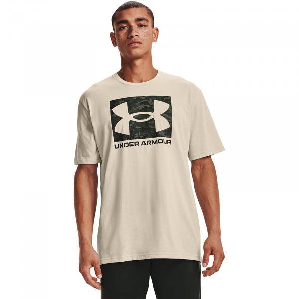 Under Armour Abc Camo Boxed Logo SS Tee White
