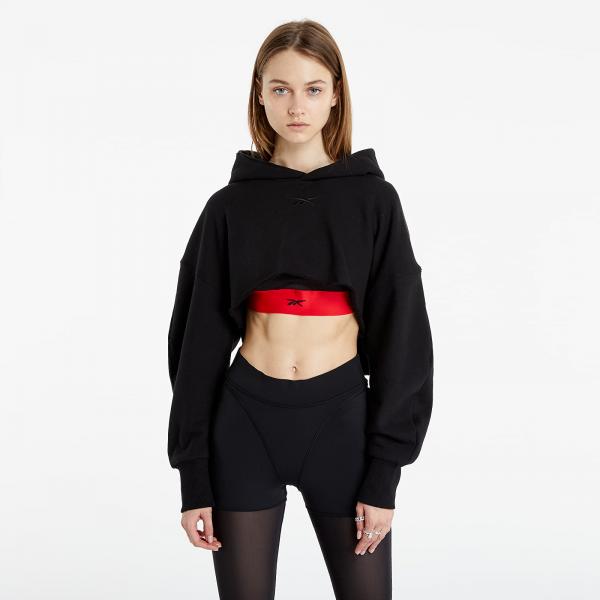 Reebok x Cardi B Crop Sweatshirt Black