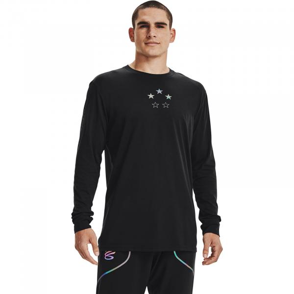 Under Armour Curry Asg LS Tee Black