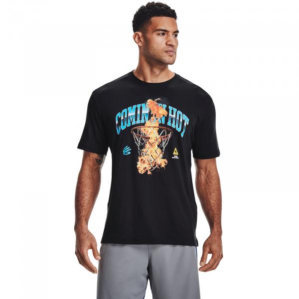 Under Armour Curry Coming In Hot Tee Black