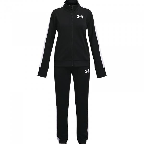Under Armour Y Em Knit Track Suit Black