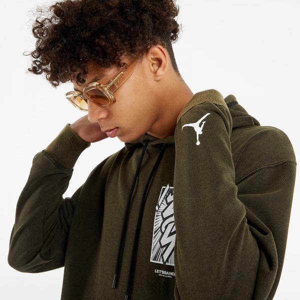 Jordan Zion DF Perf Fleece Hoodie Black/ White