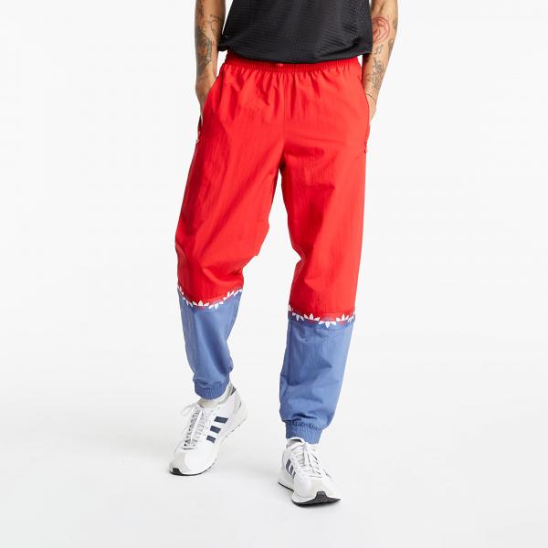 adidas Originals Adicolor Sliced Trefoil Track Pants Scarlet/ Crew Blue