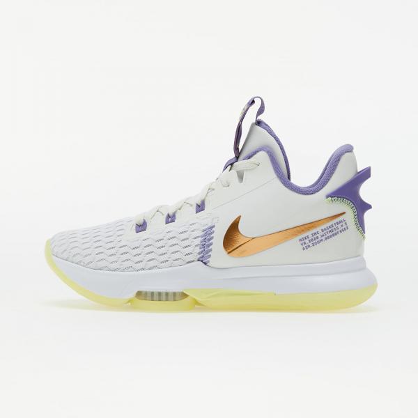 Nike LeBron Witness 5 Summit White/ Mtlc Bronze-White-Lt Zitron