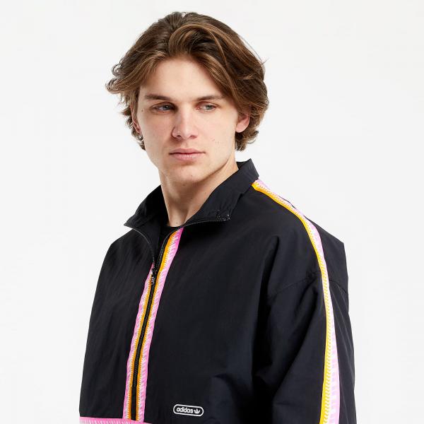 adidas Originals Taped Anorak Jacket Black