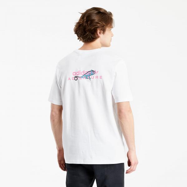 adidas Originals Adventure Pocket Logo Tee White