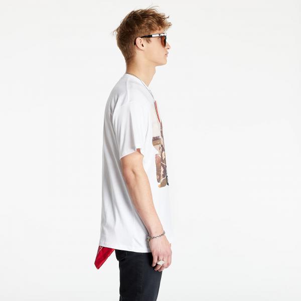 RAF SIMONS Big Fit T-Shirt Solitary Disorder White
