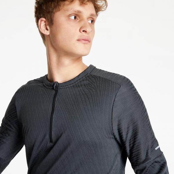 Nike Dri-FIT Elmnt Top Hz Trail Black/ DK Smoke Grey